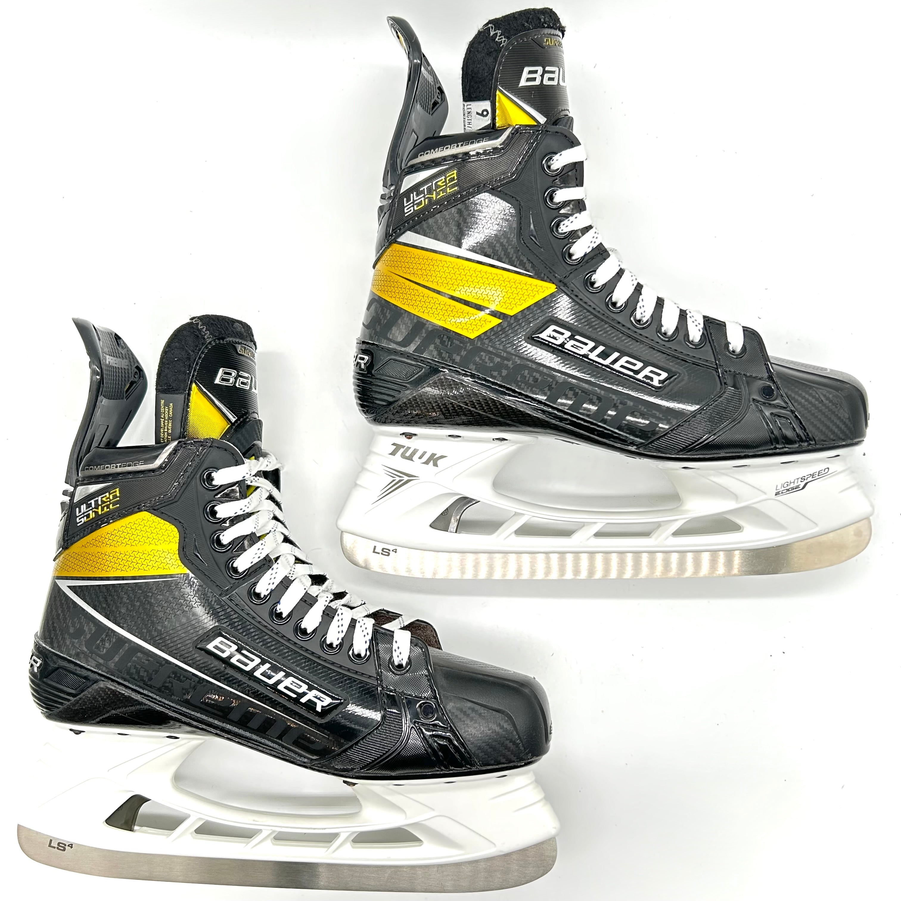 Patins de hockey Bauer Supreme Ultrasonic - Pro Stock - Taille 9 Fit 1