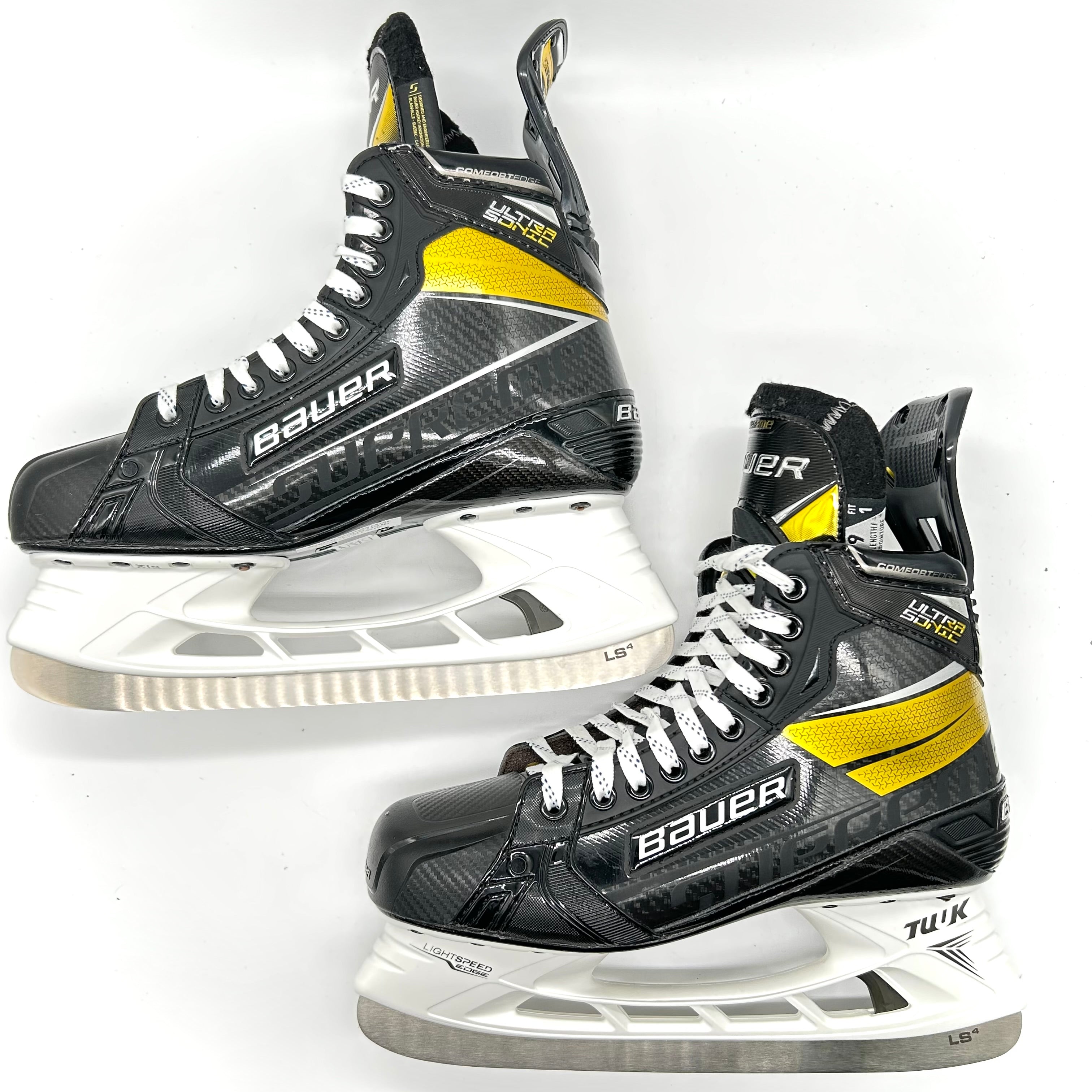 Patins de hockey Bauer Supreme Ultrasonic - Pro Stock - Taille 9 Fit 1