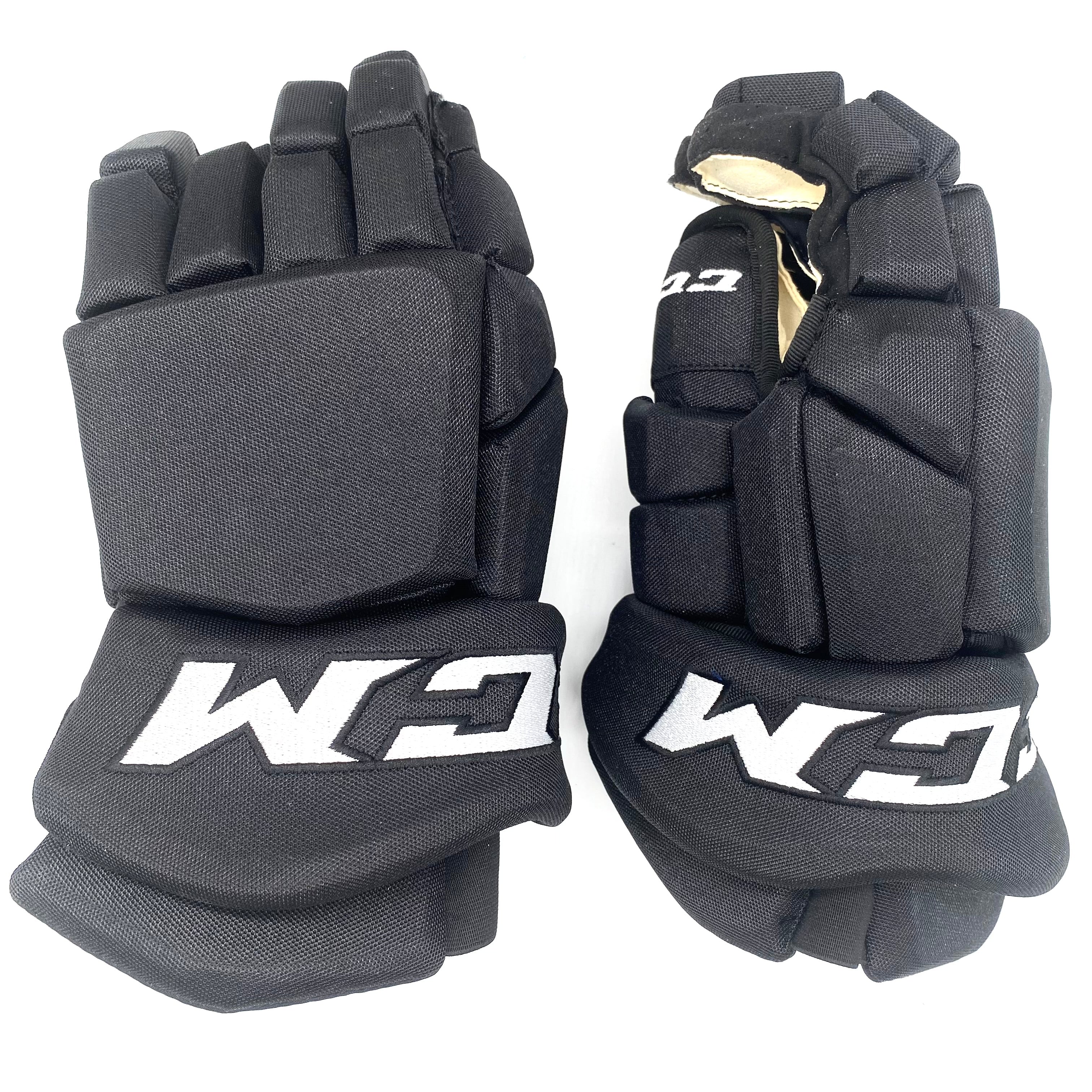 CCM HGTKPP - Gants Pro Stock d'occasion haut de gamme (noirs)