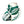 Load image into Gallery viewer, Vaughn Velocity V9 - Used Pro Stock Goalie Glove (White/Green)
