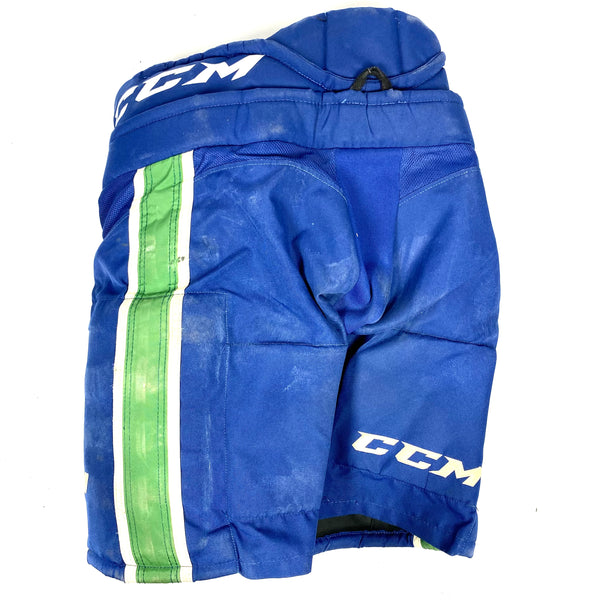 CCM HP31 - Used CHL Pro Stock Hockey Pants (Blue/Green)