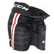 CCM HP30 - Pantalon de hockey OHL Pro Stock d'occasion (noir/rouge/blanc)