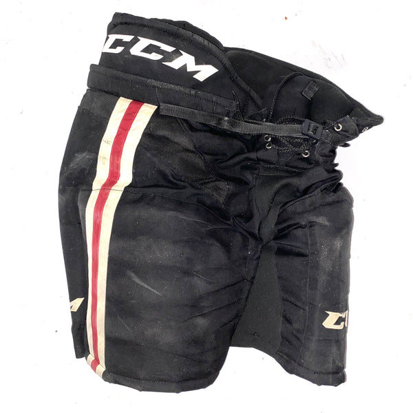 CCM HP30 - Used OHL Pro Stock Hockey Pants (Black/Red/White)
