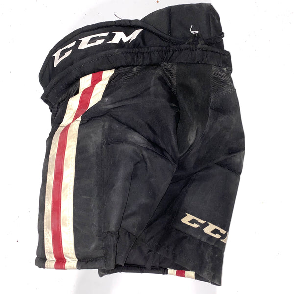 CCM HP30 - Used OHL Pro Stock Hockey Pants (Black/Red/White)