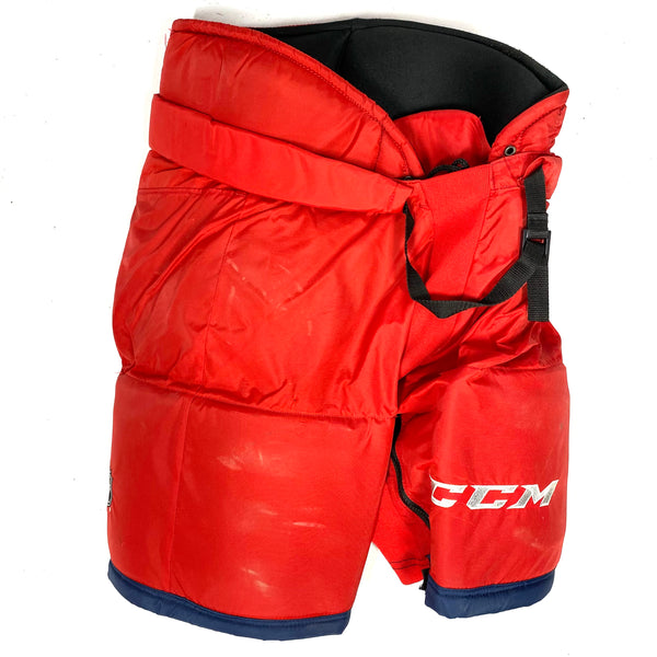CCM HP70 - Used NHL Pro Stock Hockey Pants - Columbus Blue Jackets (Red)