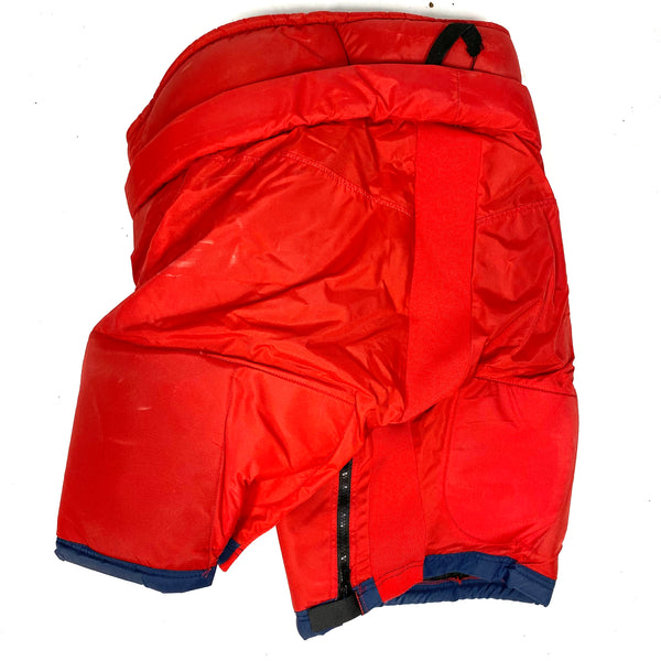 CCM HP70 - Used NHL Pro Stock Hockey Pants - Columbus Blue Jackets (Red)