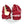Load image into Gallery viewer, Bauer Supreme Ultrasonic - NCAA Pro Stock Gloves - Intermediate (Maroon/White)
