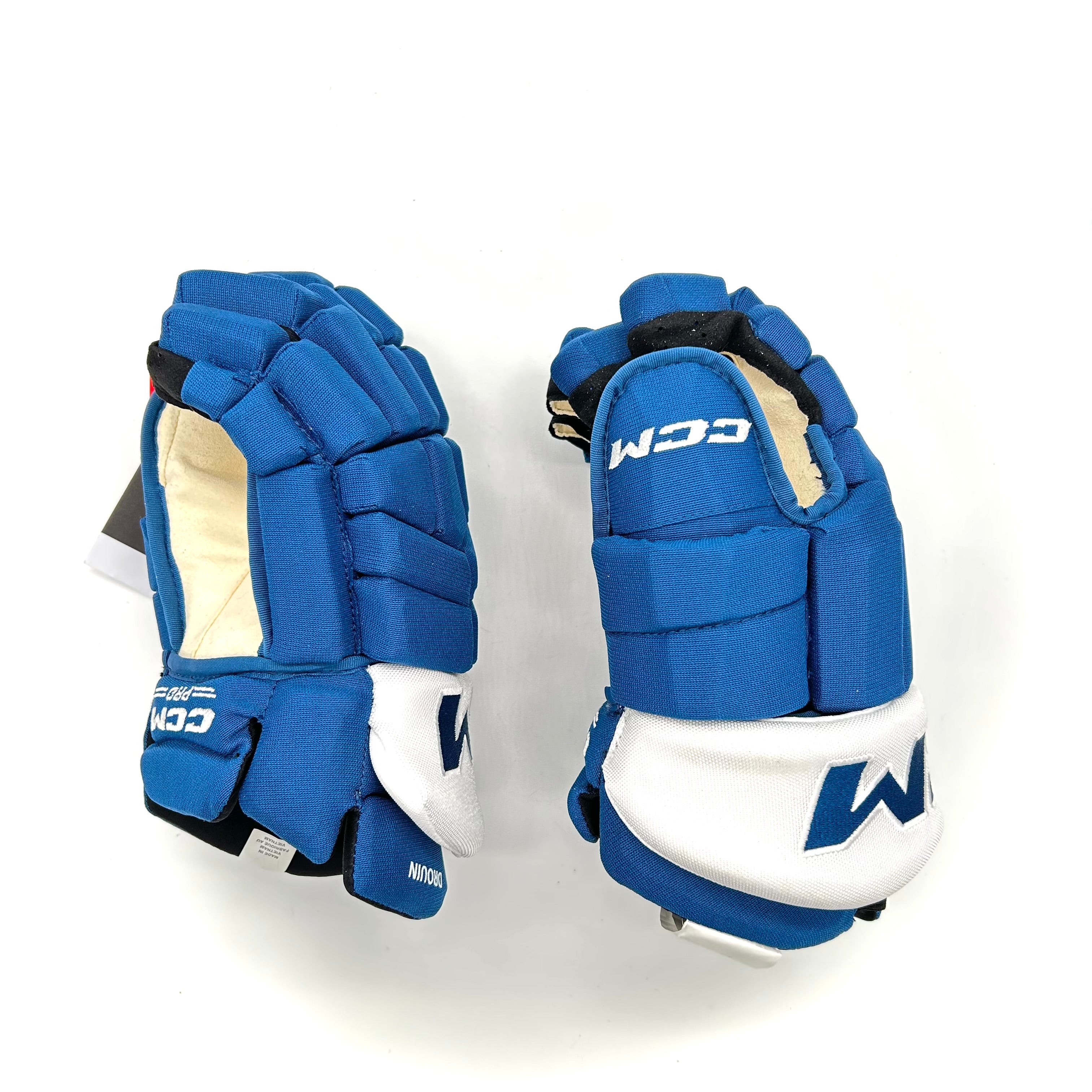 CCM HGTK - Gant NHL Pro Stock - Jonathan Drouin (Bleu/Blanc)