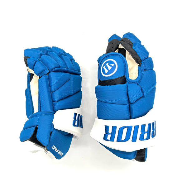 Warrior Alpha LX Pro - NHL Pro Stock Glove - Andrew Cogliano (Blue/White)
