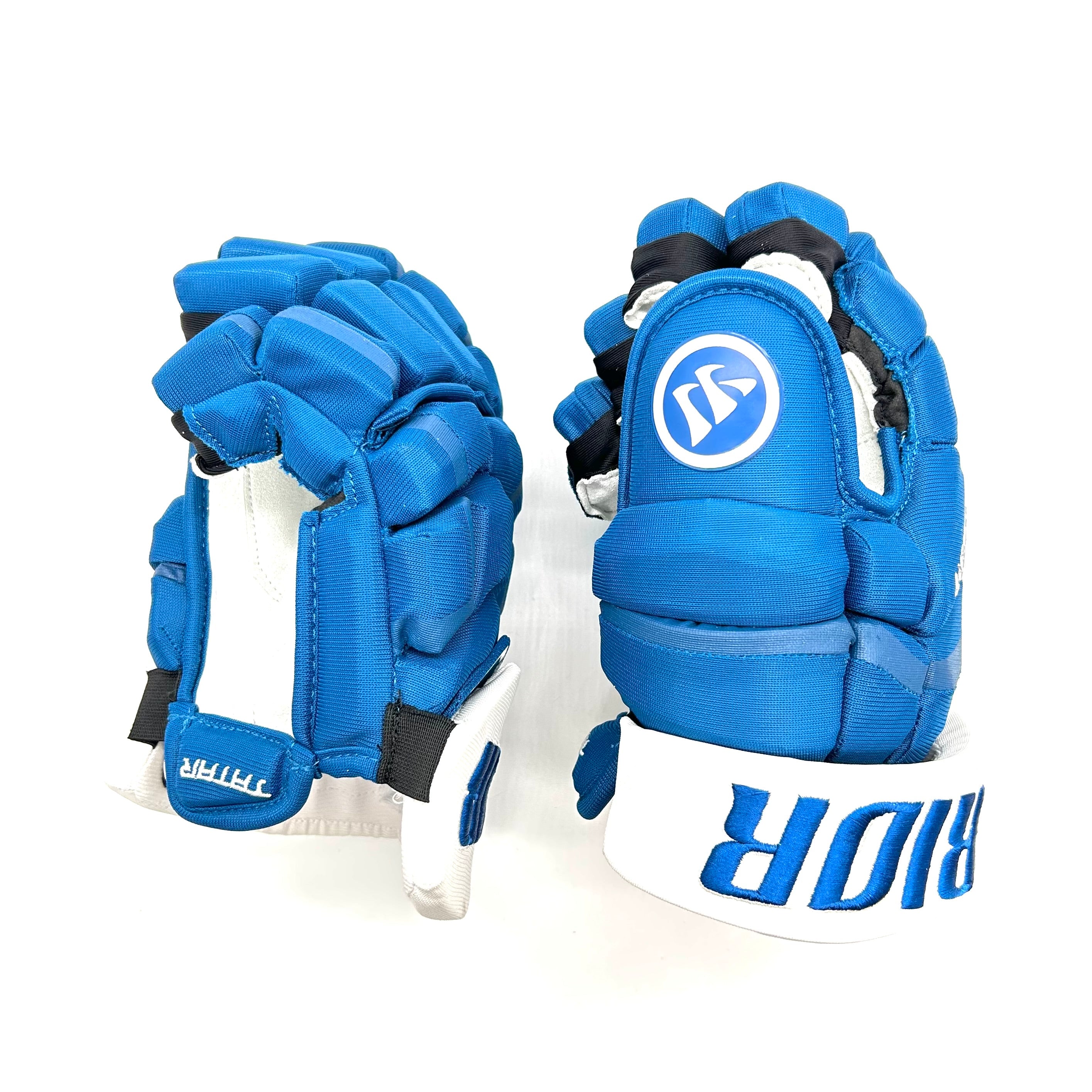 Warrior Covert QRE - Gant NHL Pro Stock - Tomas Tatar (Bleu/Blanc)