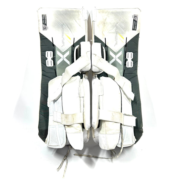 Bauer Vapor HyperLite 2 - Used Pro Stock Goalie Pads (White)