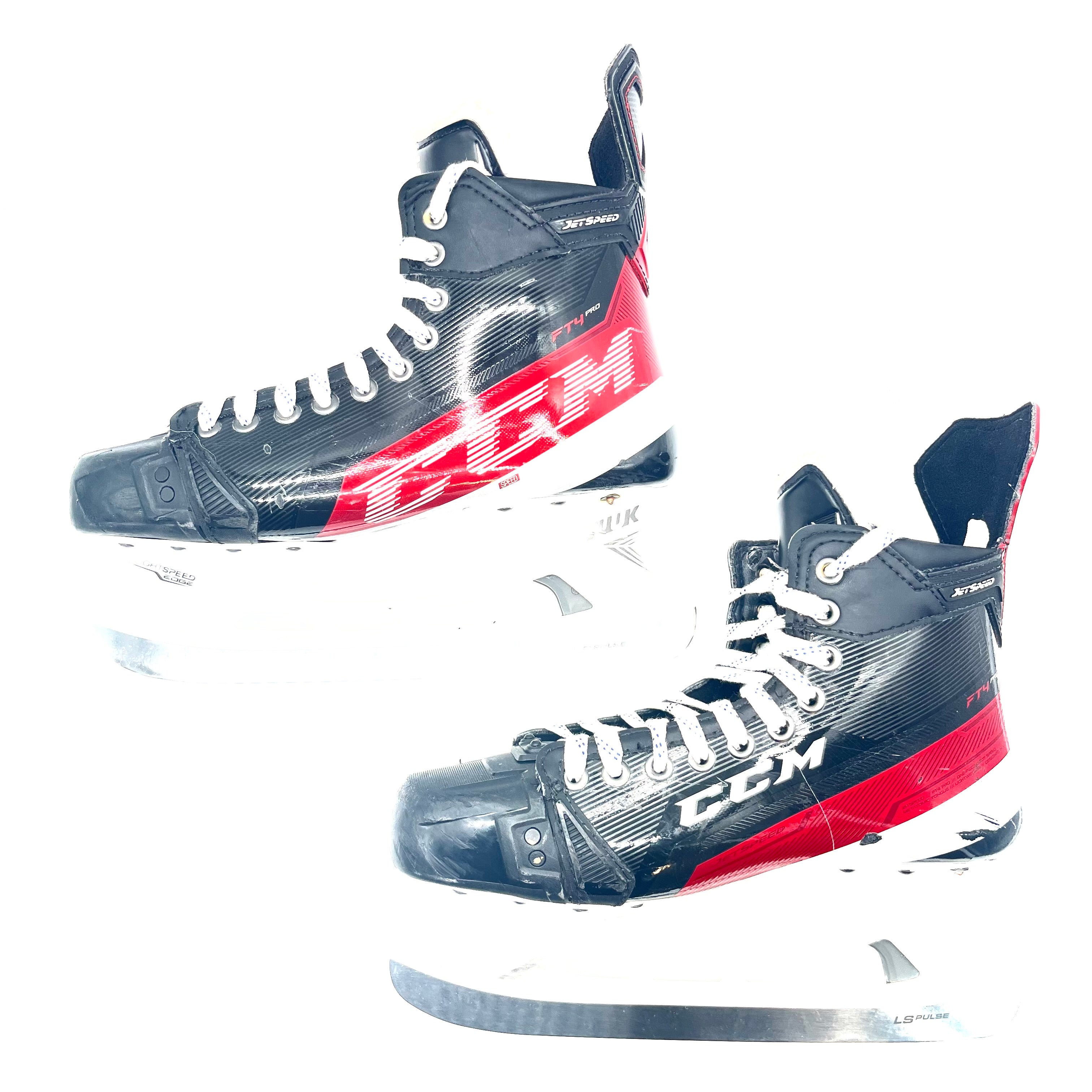 CCM Jetspeed FT4 Pro - Patins de hockey d'occasion NHL Pro Stock - Taille 9.25D