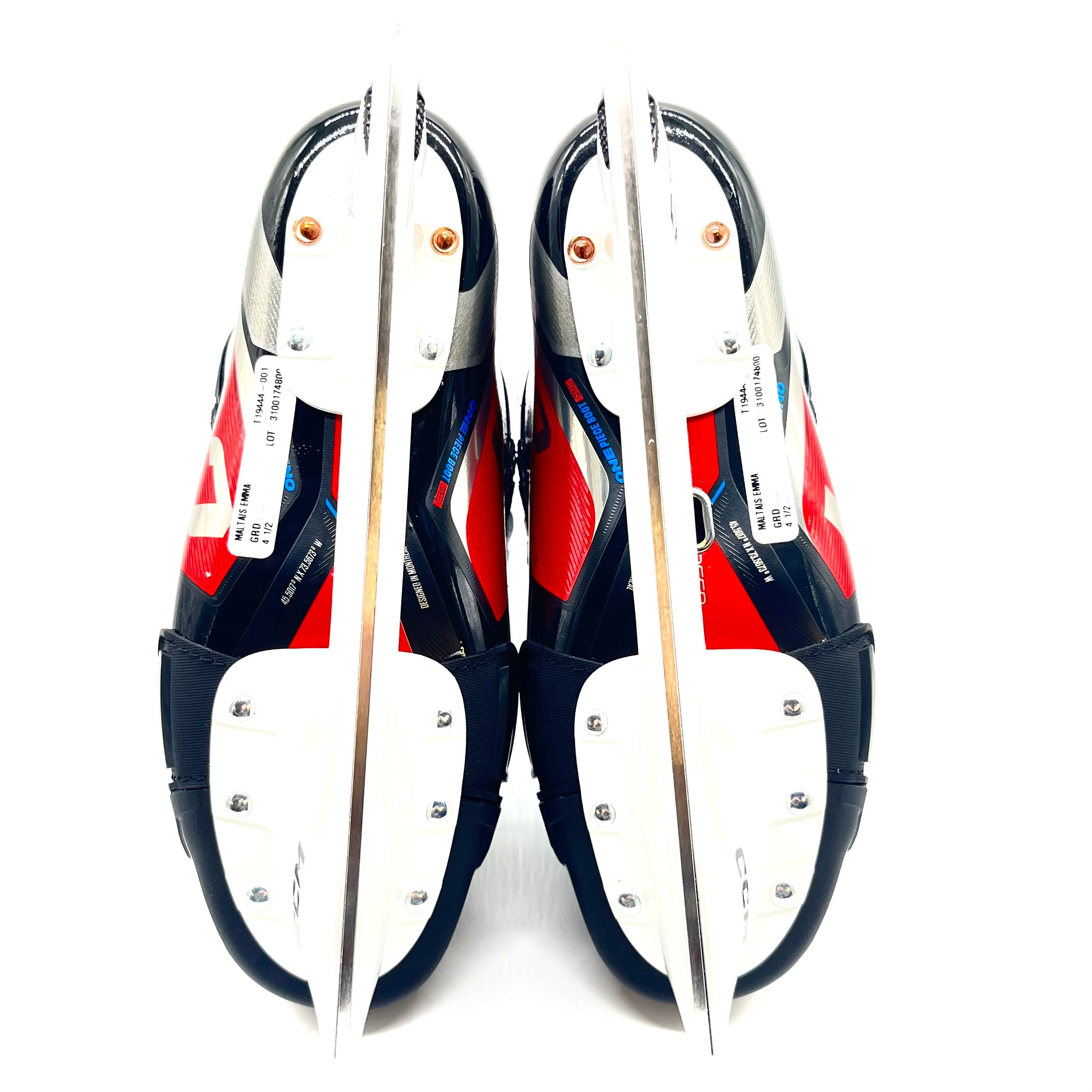 Patins de hockey CCM Jetspeed FT6 Pro - Pro Stock - Emma Maltais - *Équipe Canada