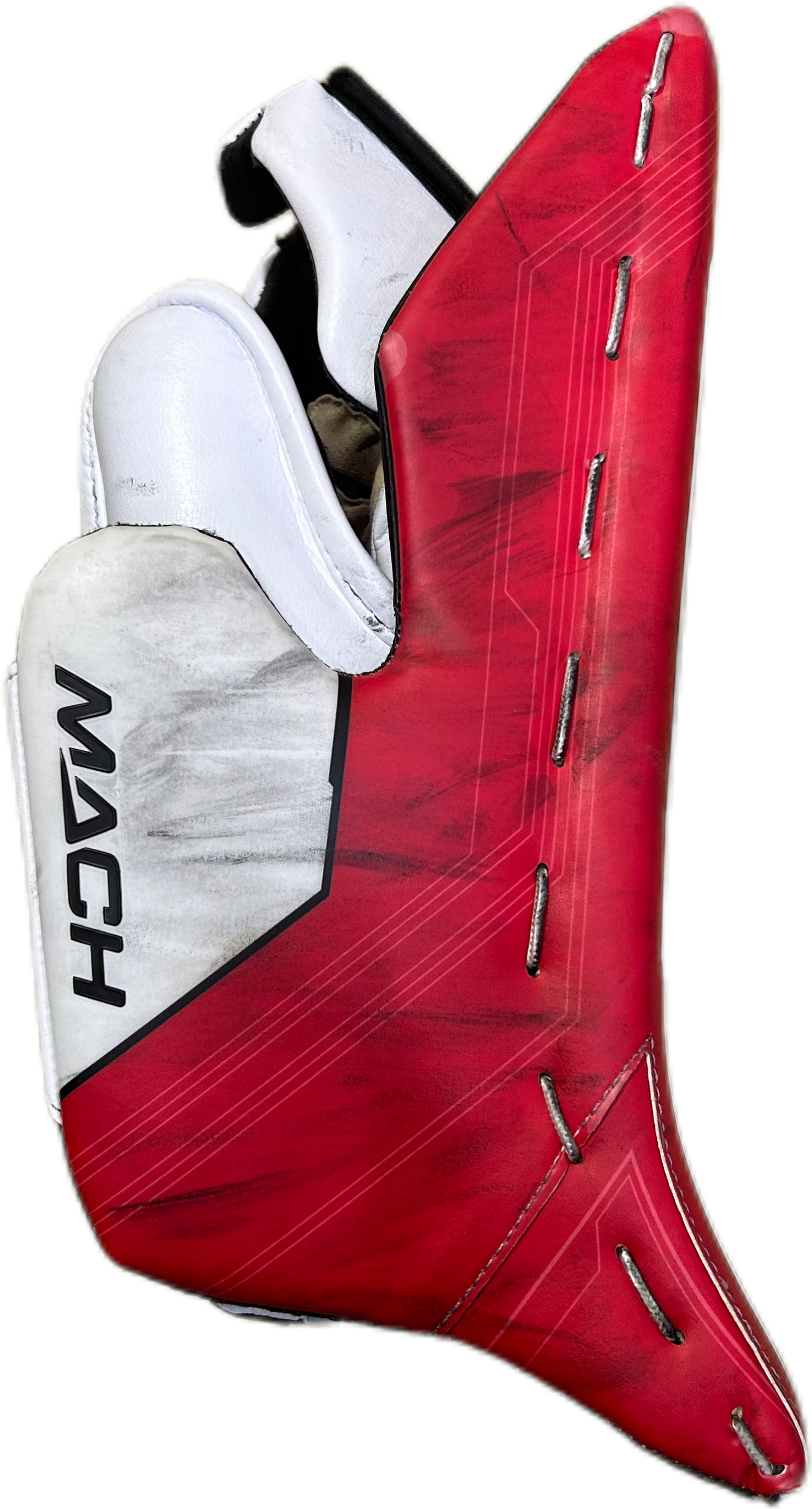 Bauer Supreme Mach - Ensemble complet Pro Stock d'occasion (blanc/rouge/noir)