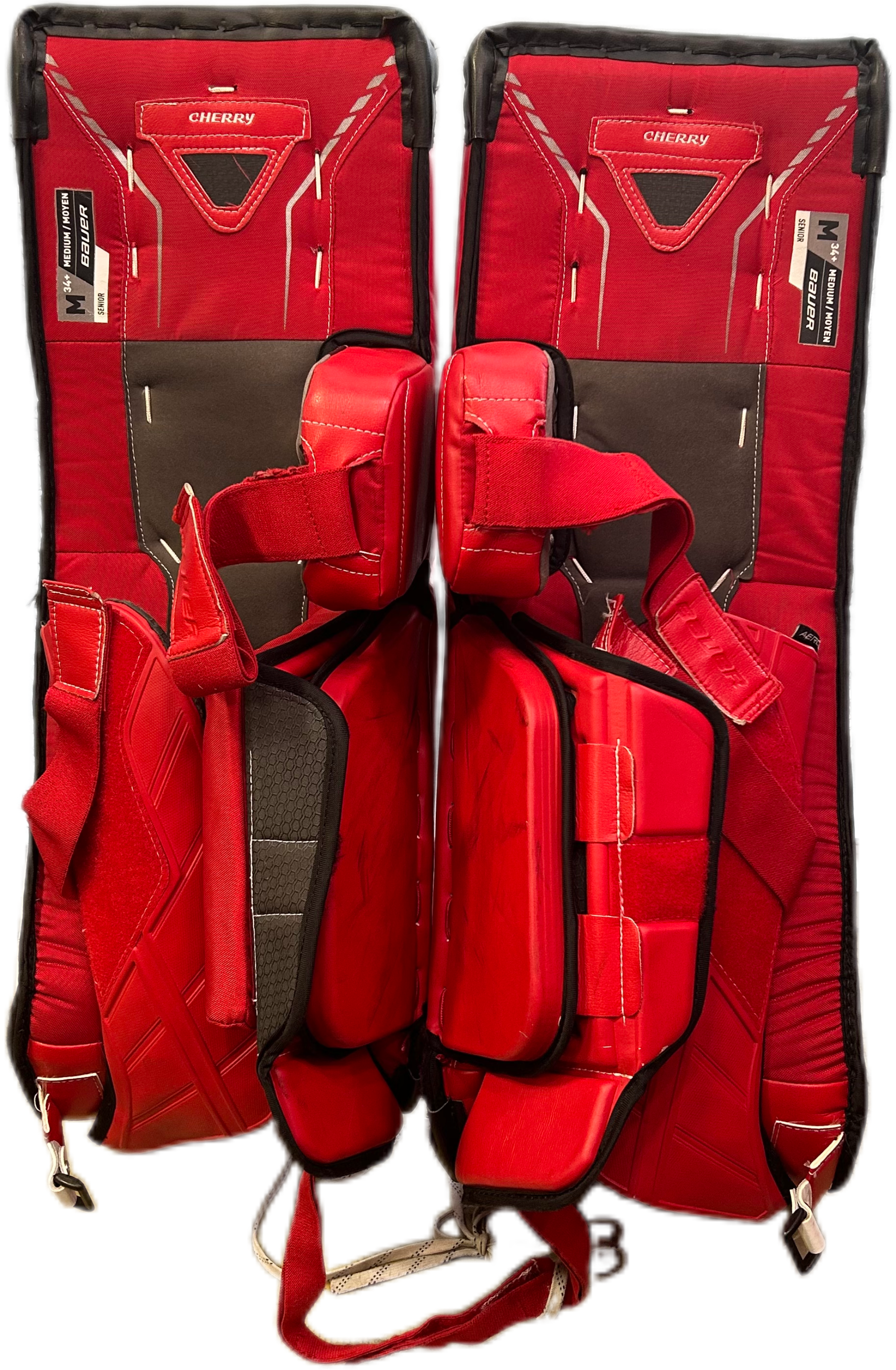 Bauer Supreme Mach - Ensemble complet Pro Stock d'occasion (blanc/rouge/noir)