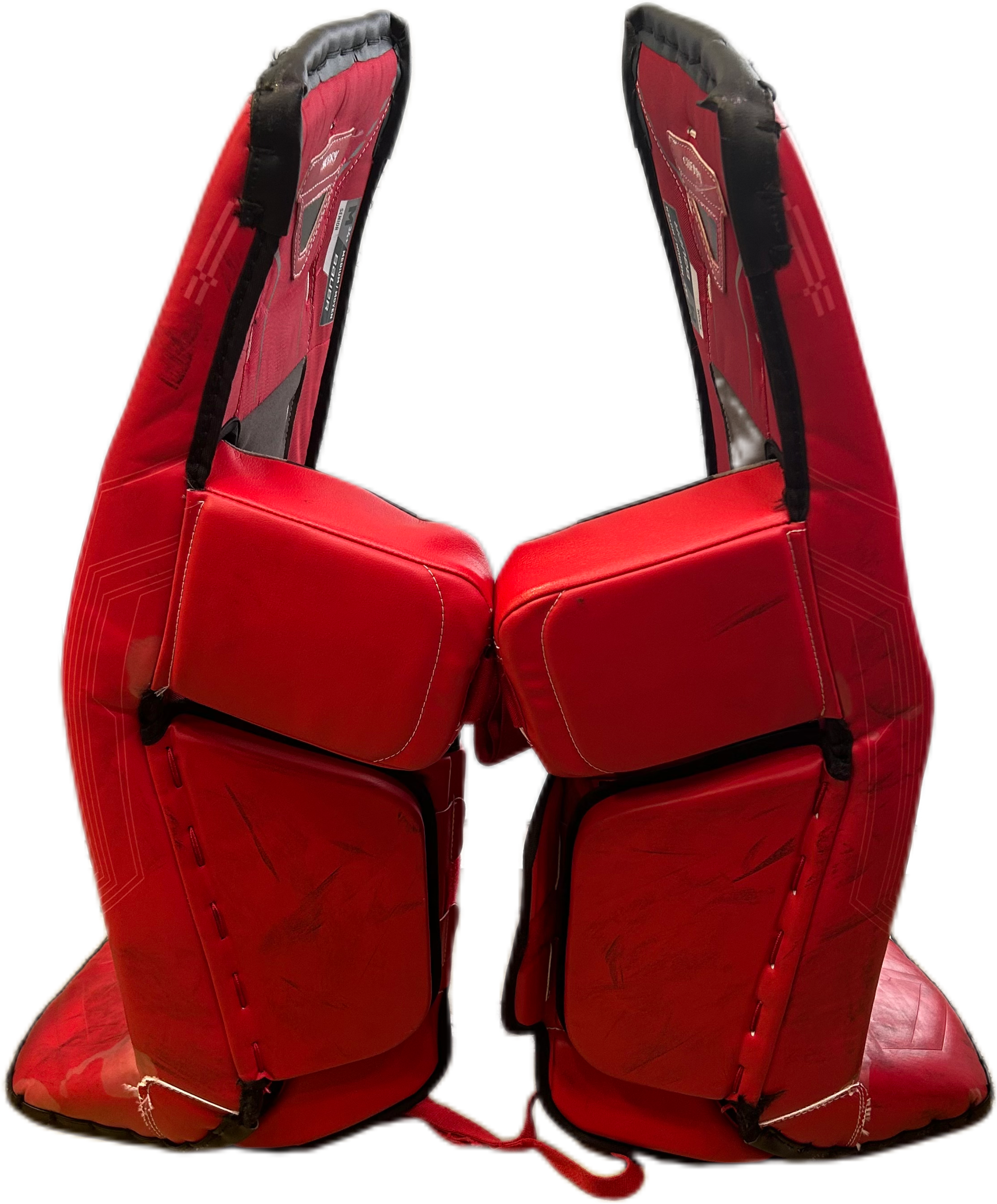 Bauer Supreme Mach - Ensemble complet Pro Stock d'occasion (blanc/rouge/noir)