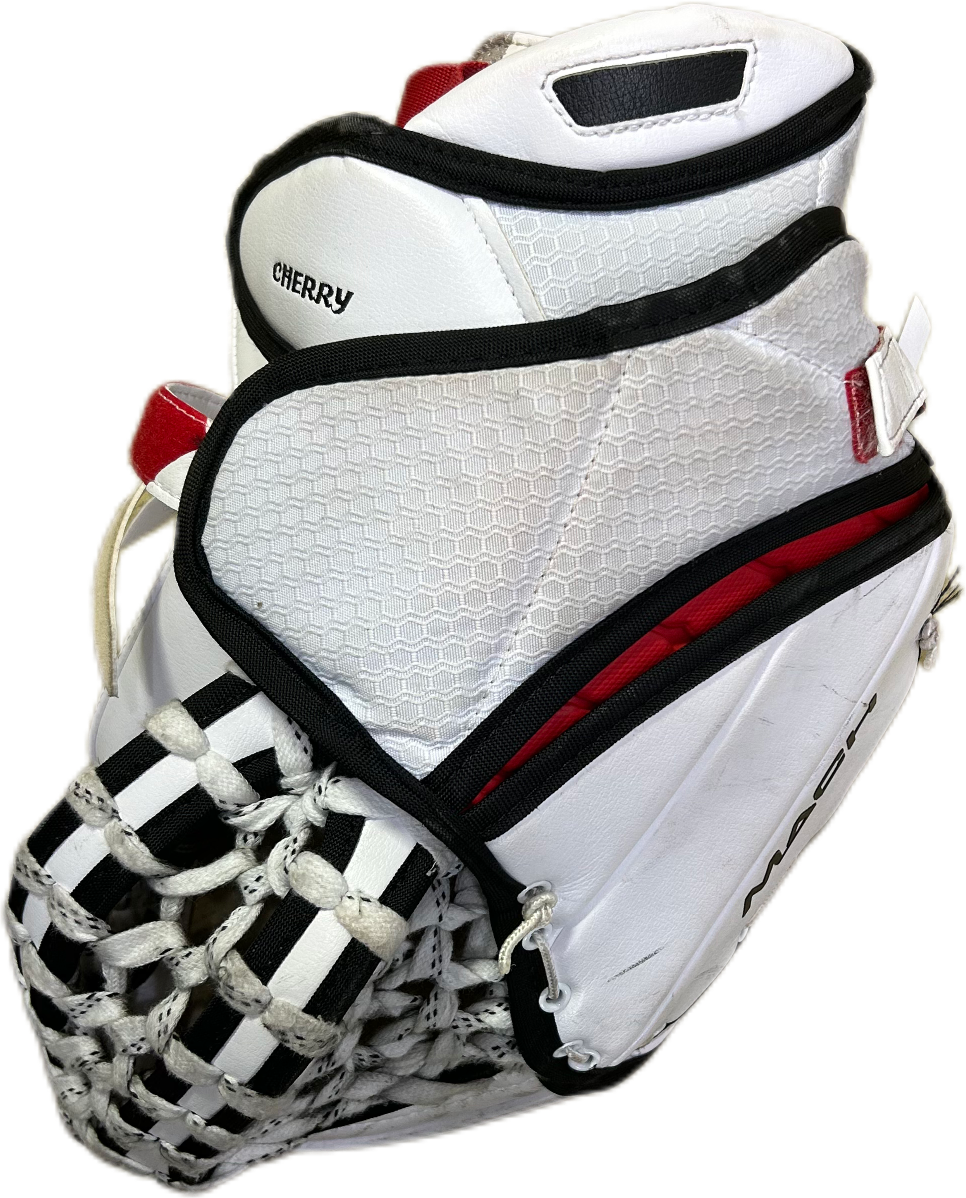 Bauer Supreme Mach - Ensemble complet Pro Stock d'occasion (blanc/rouge/noir)