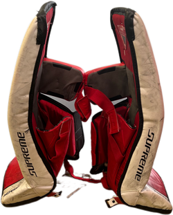 Bauer Supreme Mach - Used Pro Stock Full Set (White/Red/Black)