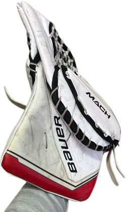 Bauer Supreme Mach - Used Pro Stock Full Set (White/Red/Black)