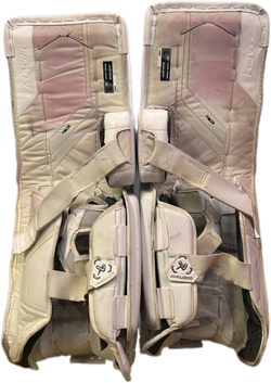 Bauer Supreme Mach - Used Pro Stock Full Set (White/Maroon/Gold)