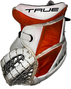 TRUE L20.2 - Used Pro Stock Goalie Full Set (White/Orange/Black)