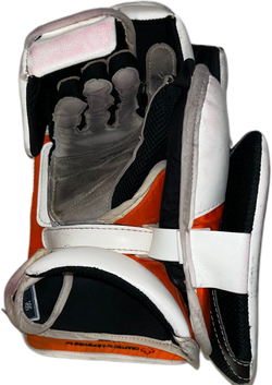 TRUE L20.2 - Used Pro Stock Goalie Full Set (White/Orange/Black)
