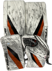 TRUE L20.2 - Used Pro Stock Goalie Full Set (White/Orange/Black)