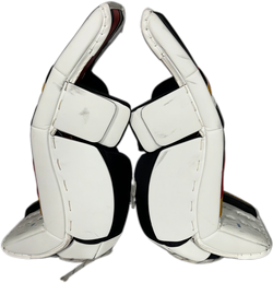 CCM Extreme Flex 5 - Used Pro Stock Goalie Full Set (White/Black/Red/Yellow)