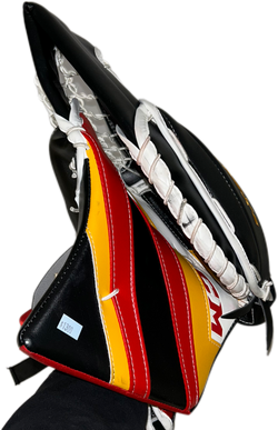 CCM Extreme Flex 5 - Used Pro Stock Goalie Full Set (White/Black/Red/Yellow)
