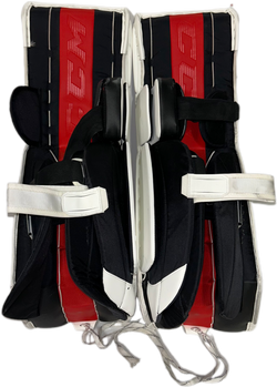 CCM Extreme Flex 5 - Used Pro Stock Goalie Full Set (White/Black/Red/Yellow)