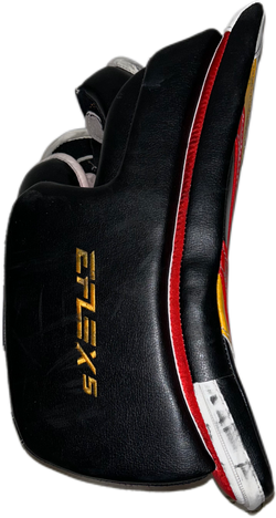 CCM Extreme Flex 5 - Used Pro Stock Goalie Full Set (White/Black/Red/Yellow)