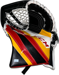 CCM Extreme Flex 5 - Used Pro Stock Goalie Full Set (White/Black/Red/Yellow)