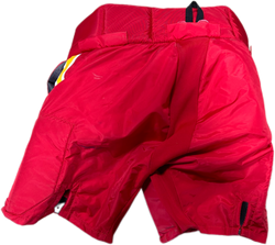 Vaughn Pro Custom - Used NHL Pro Stock Goalie Pants - David Rittich (Red/Yellow/White)