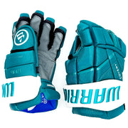 Warrior Covert QR6 - Gants d'origine - Sharks de San Jose (bleu sarcelle/blanc)