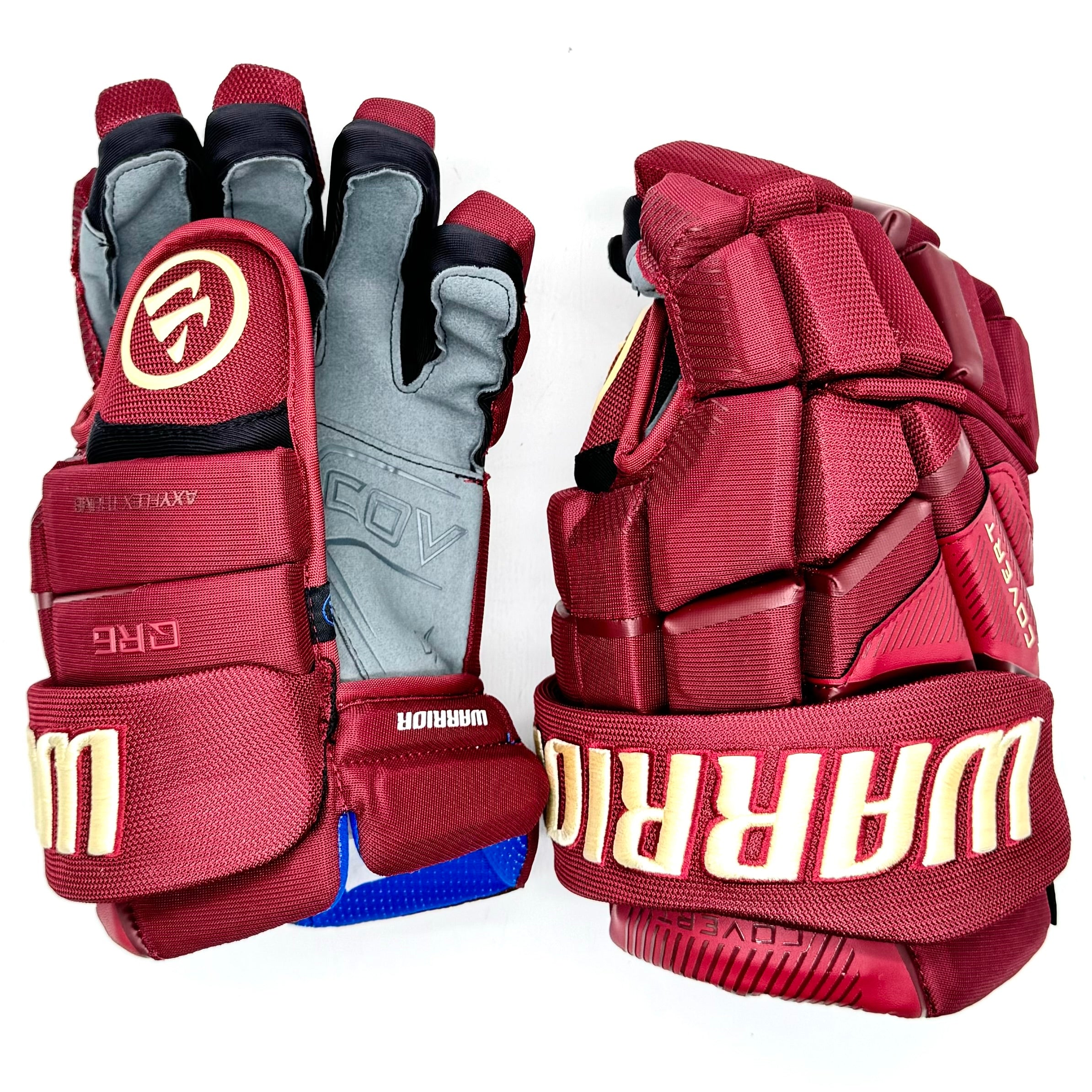 Warrior Covert QR6 - Gants d'équipe - Arizona Coyotes Retro (Marron/Or)