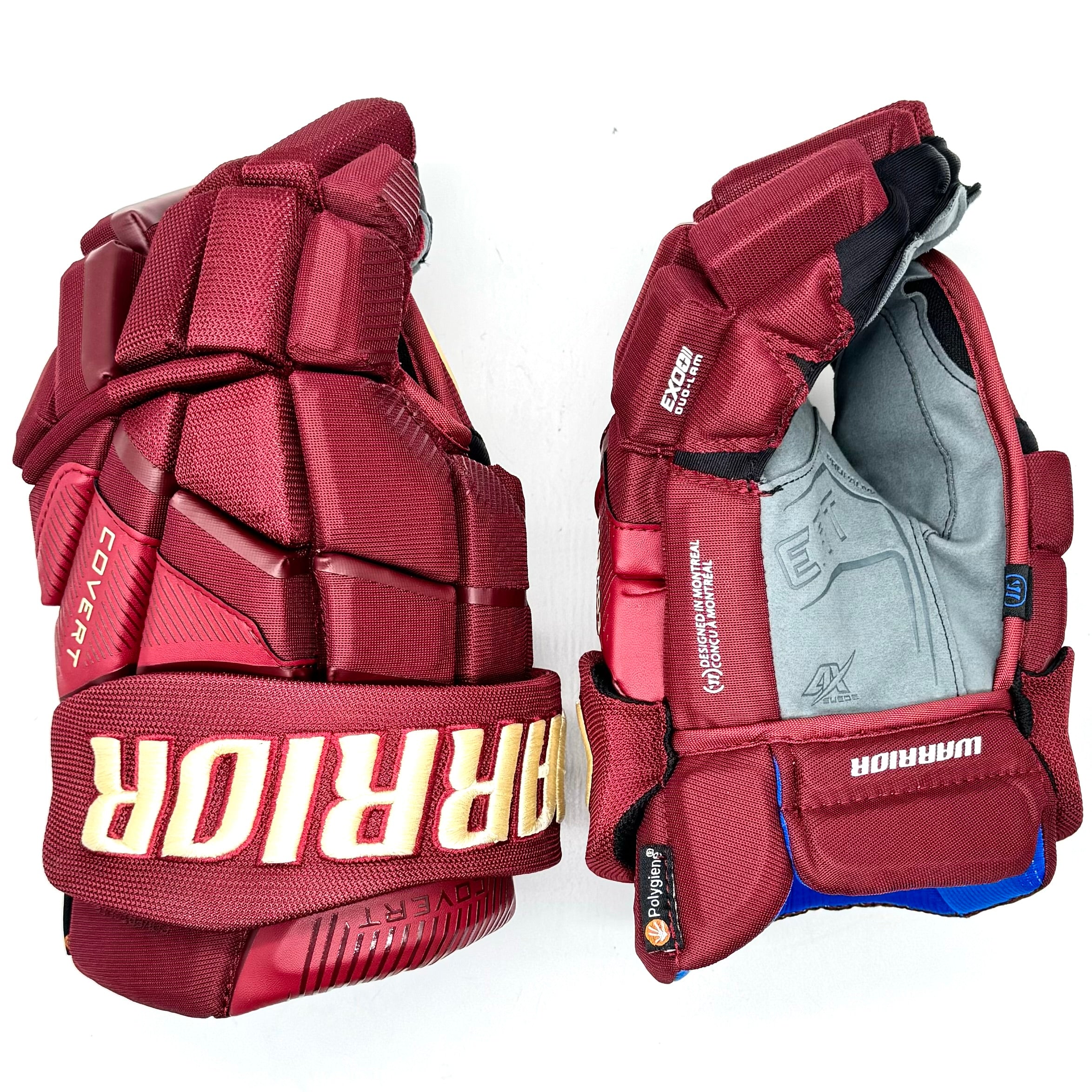 Warrior Covert QR6 - Gants d'équipe - Arizona Coyotes Retro (Marron/Or)