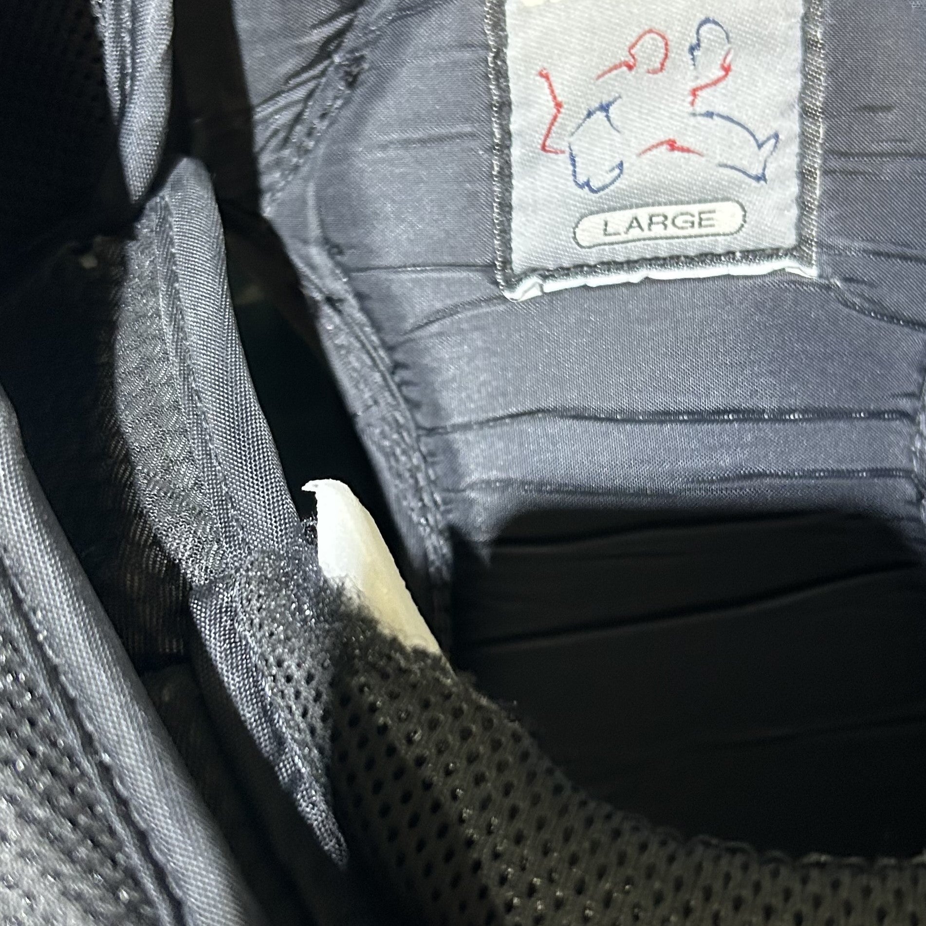 Vaughn Velocity V9 - Plastron de gardien de but Pro Stock d'occasion (noir)