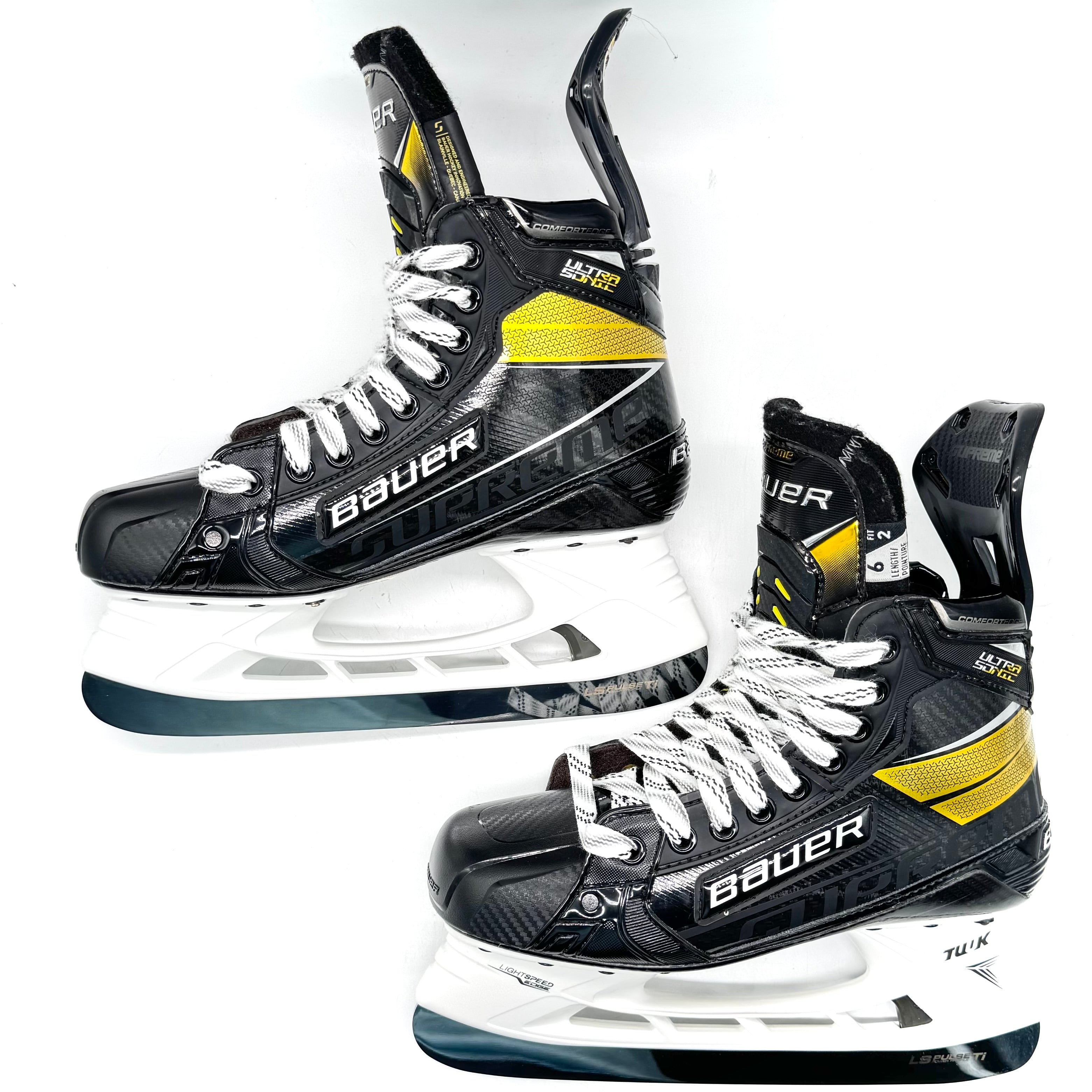 Patins de hockey Bauer Supreme Ultrasonic Pro Stock - Taille 6 Fit 2