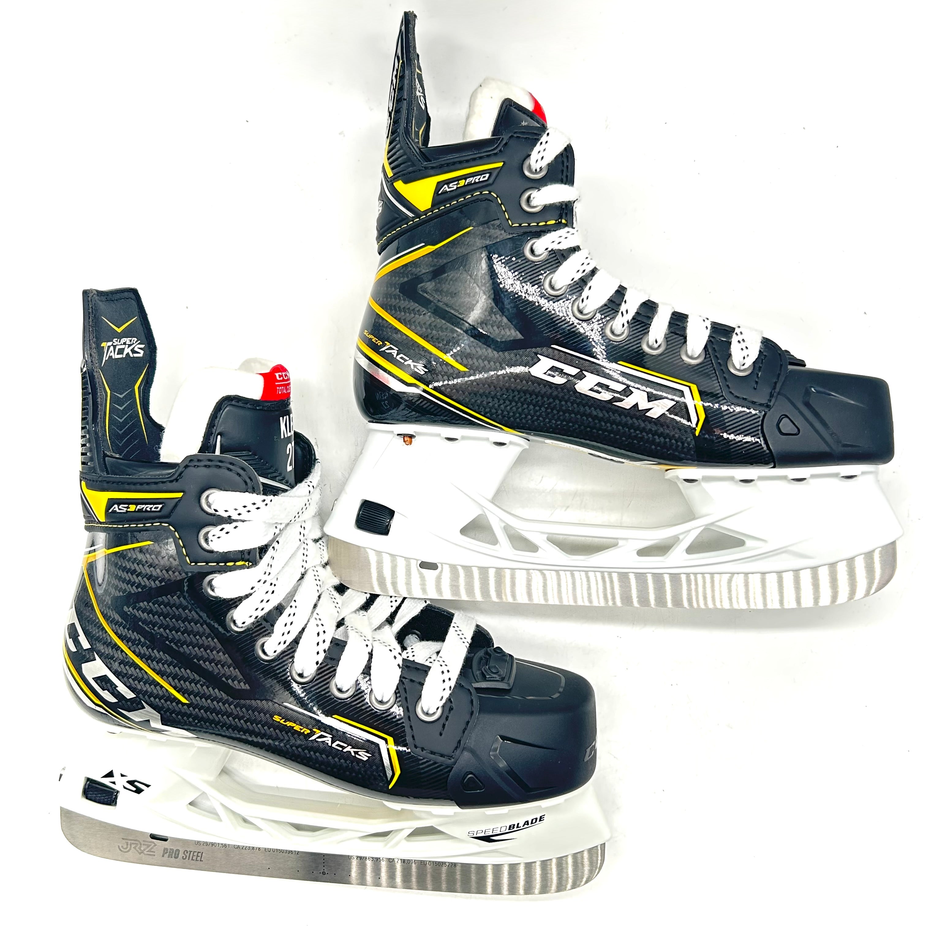 CCM SuperTacks AS3 Pro - Patins de hockey Pro Stock - Taille 5.5R