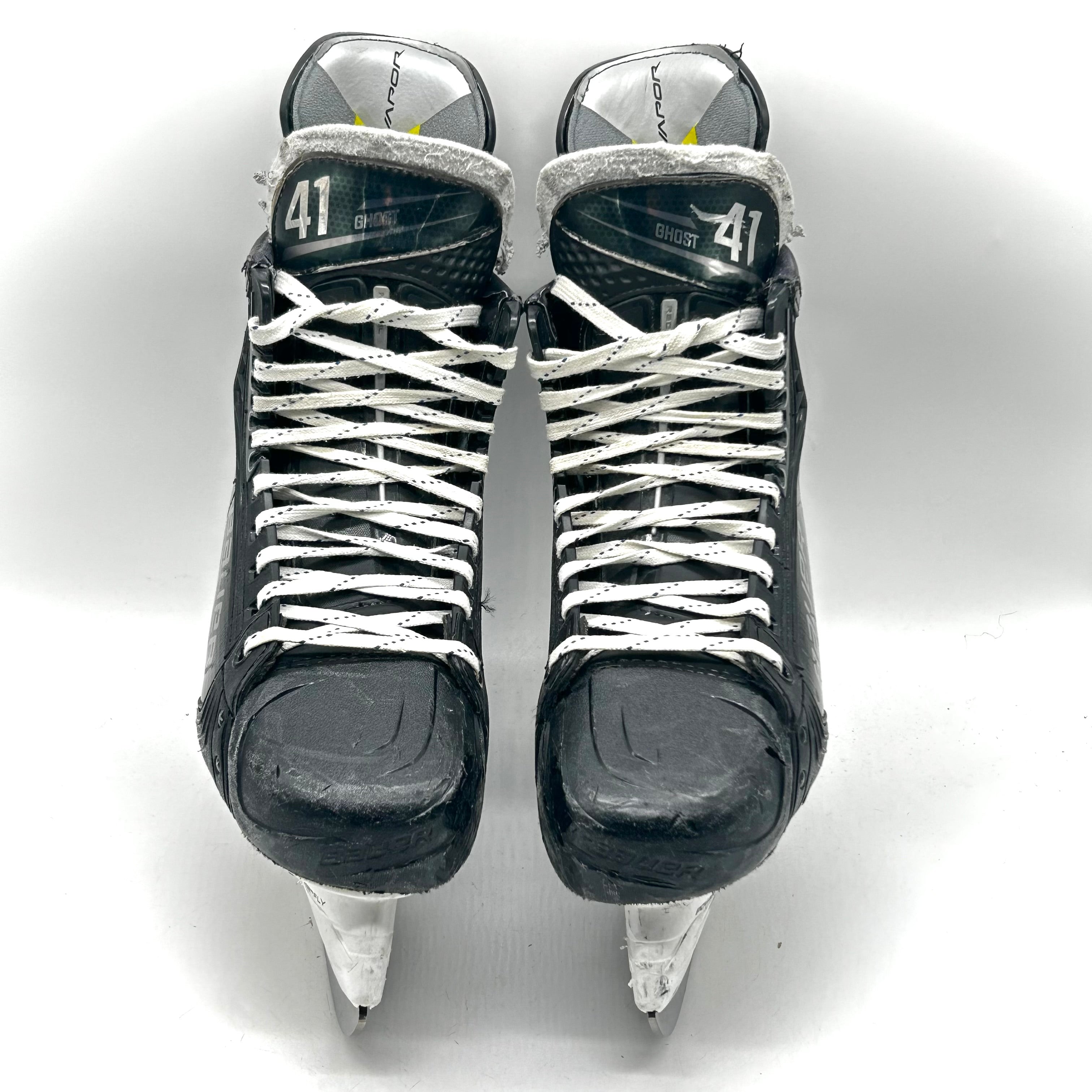 Bauer Vapor Hyperlite 2 - Used NHL Pro Stock Skates - Shayne Gostisbehere - Size L: 8.75D/R: 8.5D