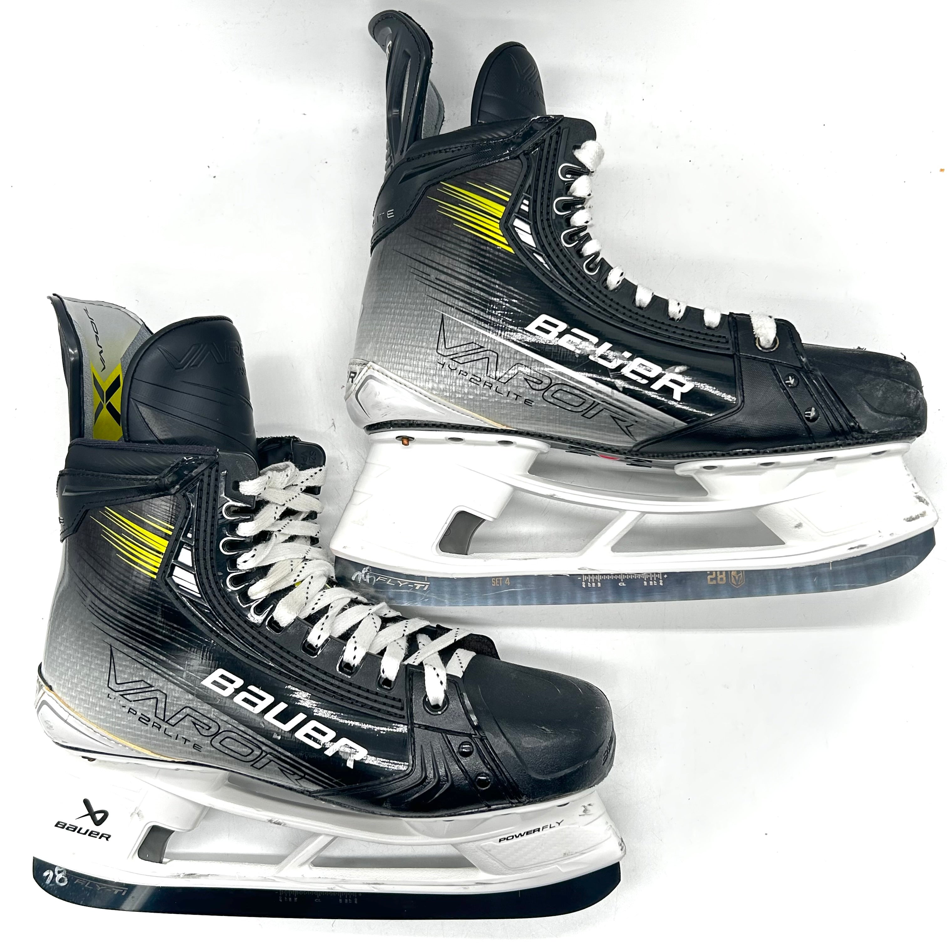 Bauer Vapor Hyperlite 2 - Patins NHL Pro Stock d'occasion - Dmitry Orlov - Taille 9.5D