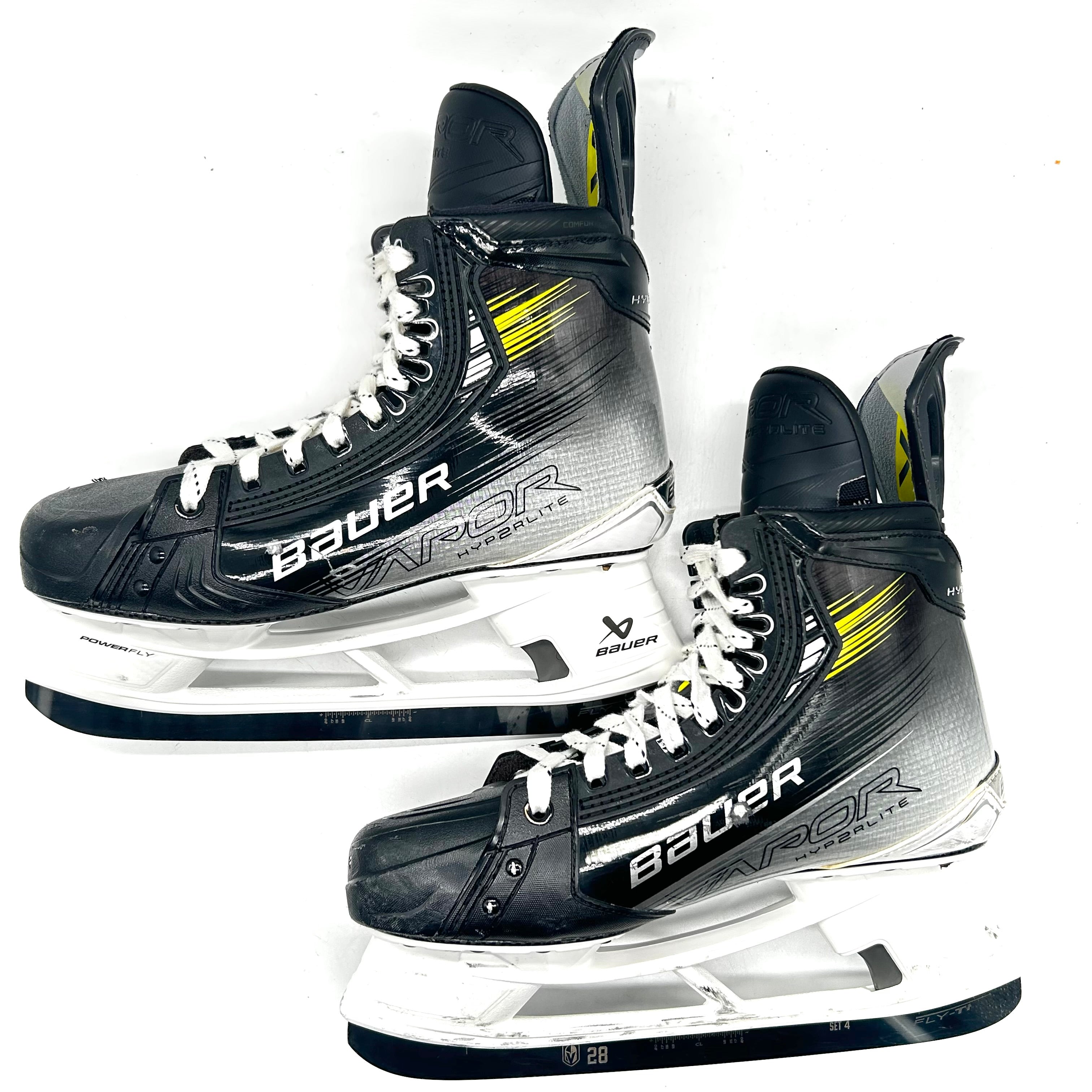 Bauer Vapor Hyperlite 2 - Patins NHL Pro Stock d'occasion - Dmitry Orlov - Taille 9.5D