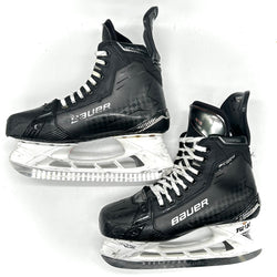 Bauer Supreme Shadow - Patins NHL Pro Stock d'occasion - Seth Jarvis - Taille L : 7,25D/R : 7,5D