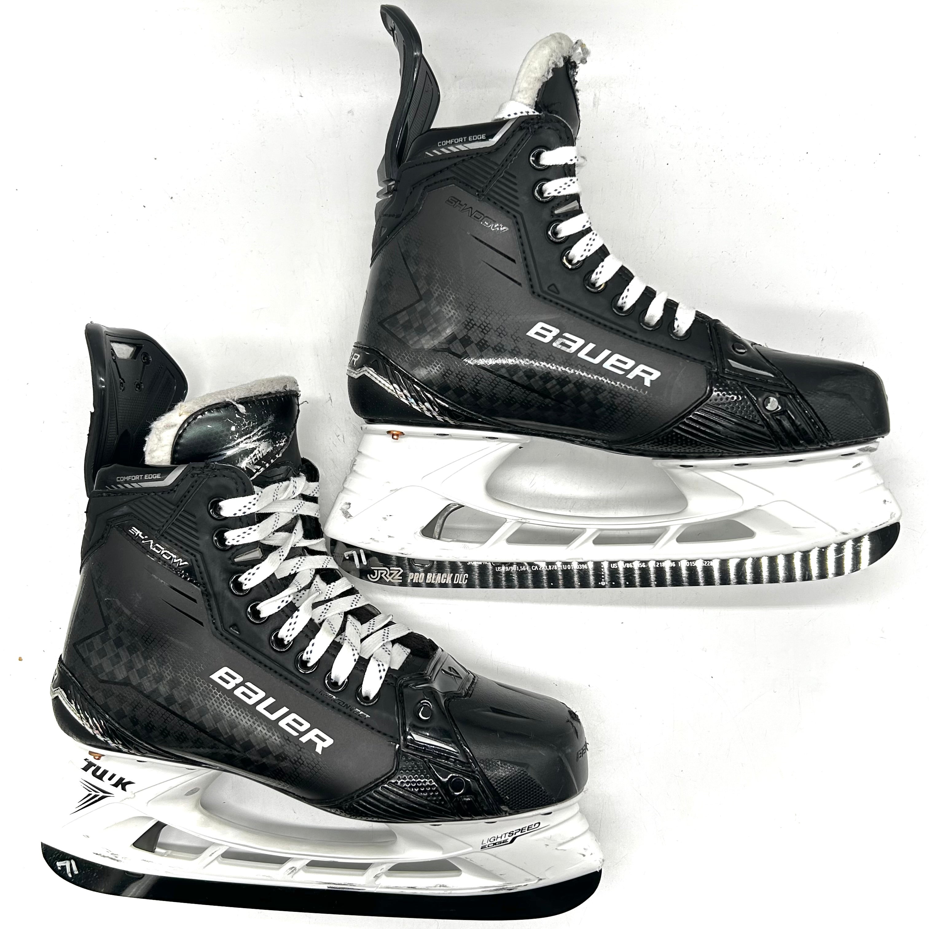 Bauer Supreme Shadow - Patins NHL Pro Stock d'occasion - Jesperi Kotkaniemi - Taille 8 7/8D