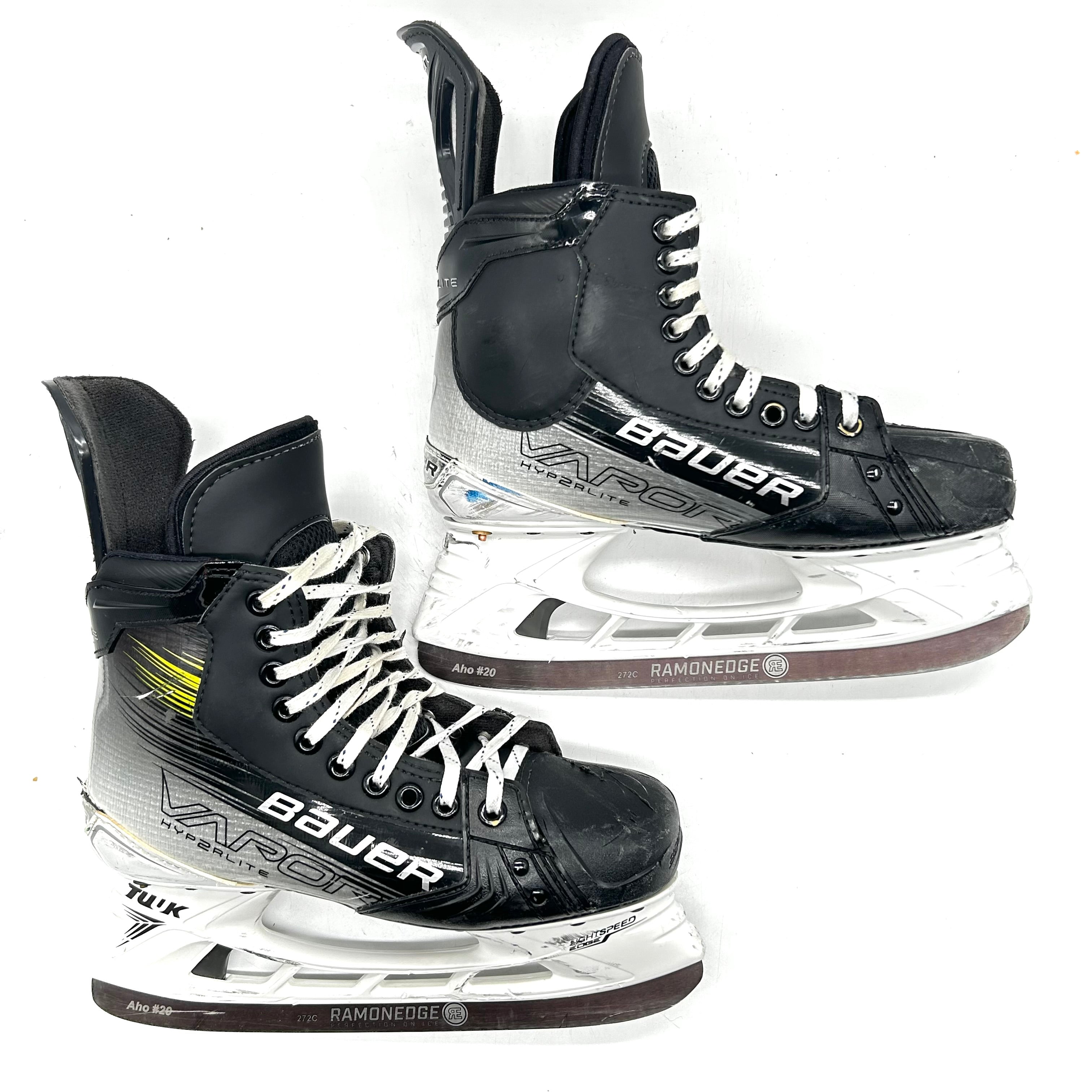 Bauer Vapor Hyperlite 2 - Patins NHL Pro Stock d'occasion - Sebastian Aho - Taille 6.75E #3