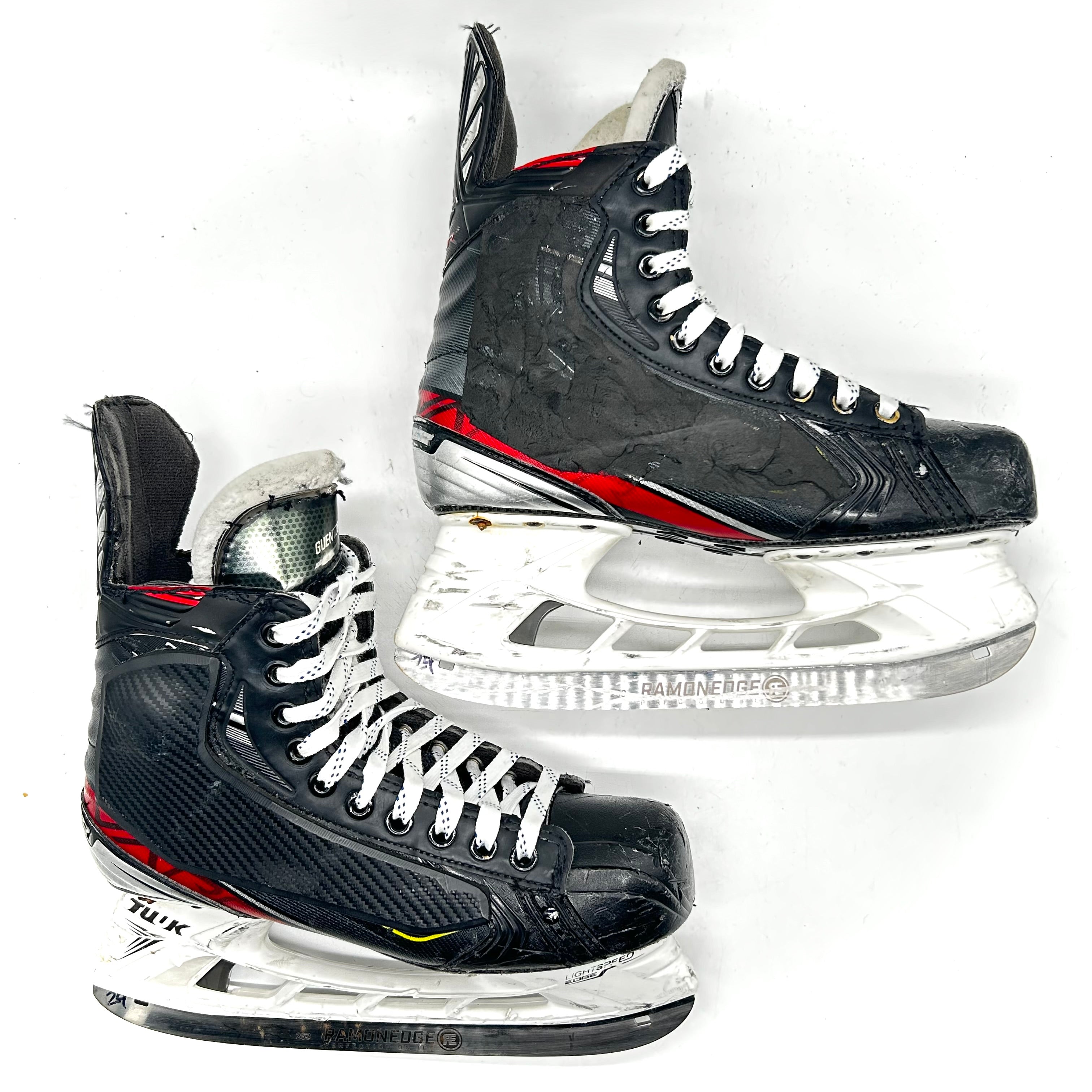 Bauer Vapor 2X Pro - Patins NHL Pro Stock d'occasion - Jake Guentzel - Taille 7.5D