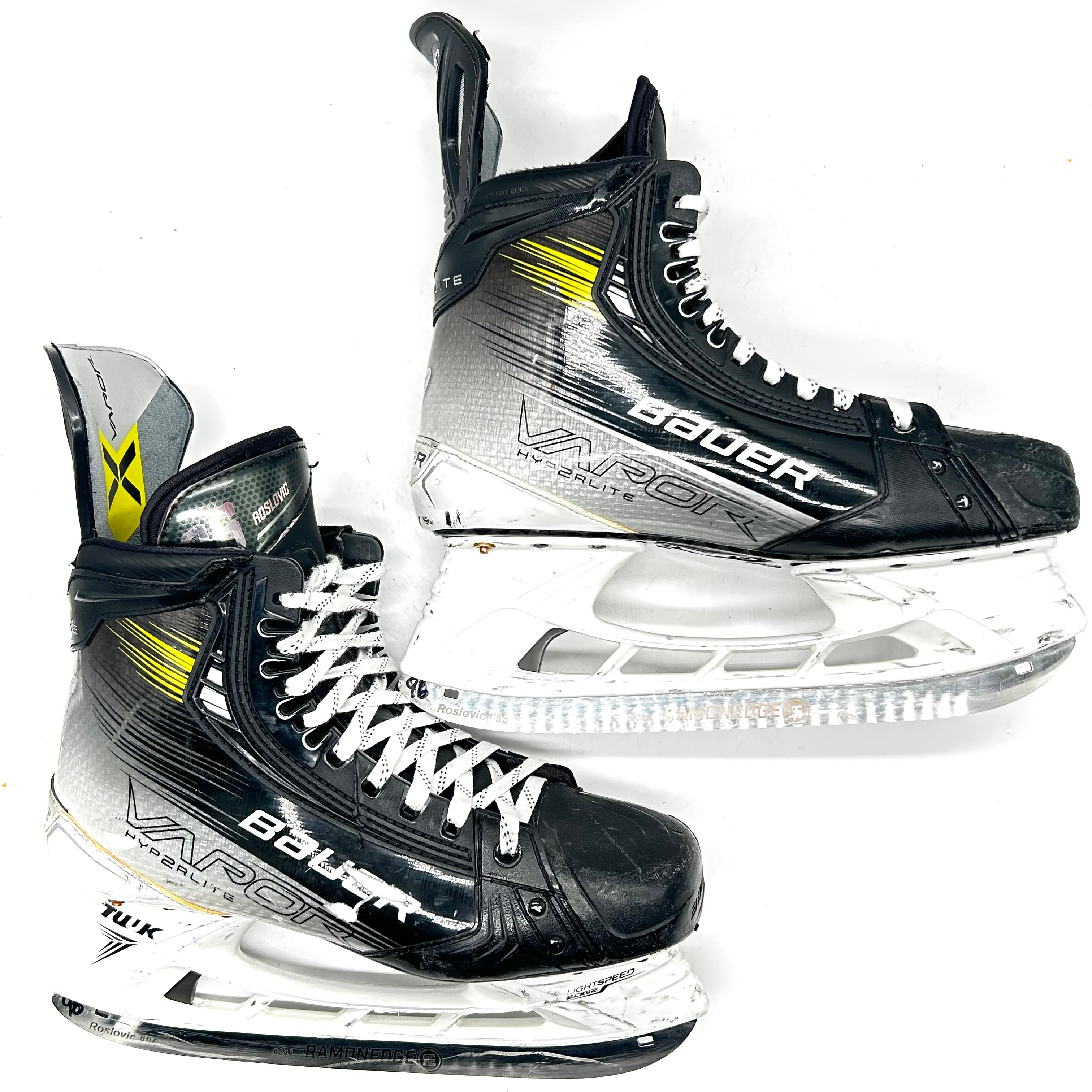 Bauer Vapor Hyperlite 2 - Patins NHL Pro Stock d'occasion - Jack Roslovic - Taille 9,5 #2