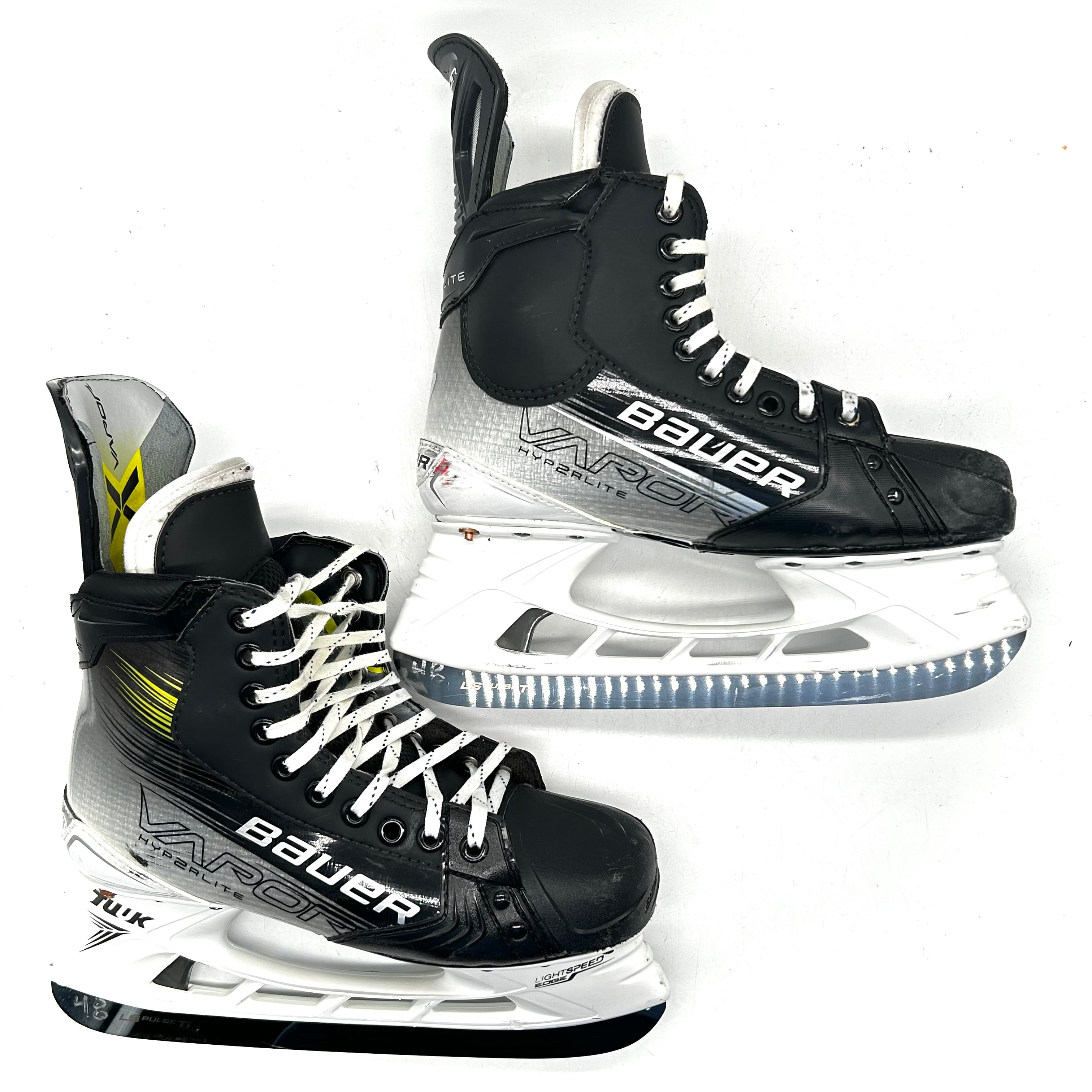 Bauer Vapor Hyperlite 2 - Patins NHL Pro Stock d'occasion - Sebastian Aho - Taille 6.75E #8