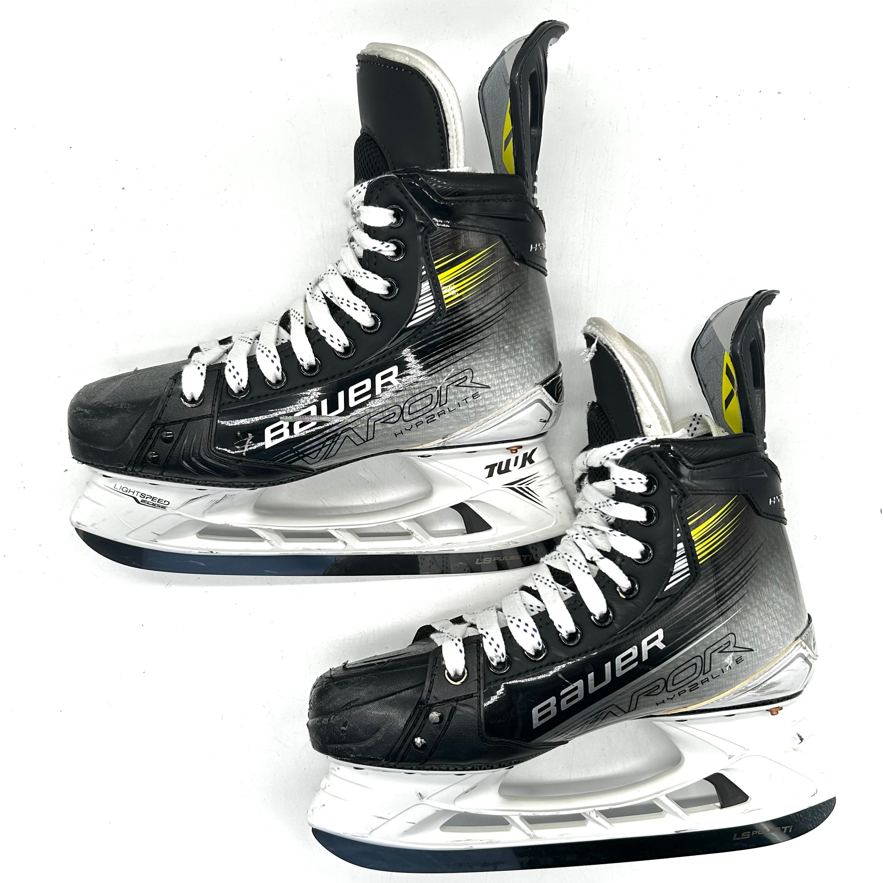 Bauer Vapor Hyperlite 2 - Patins NHL Pro Stock d'occasion - Jesper Fast - Taille 7.5D