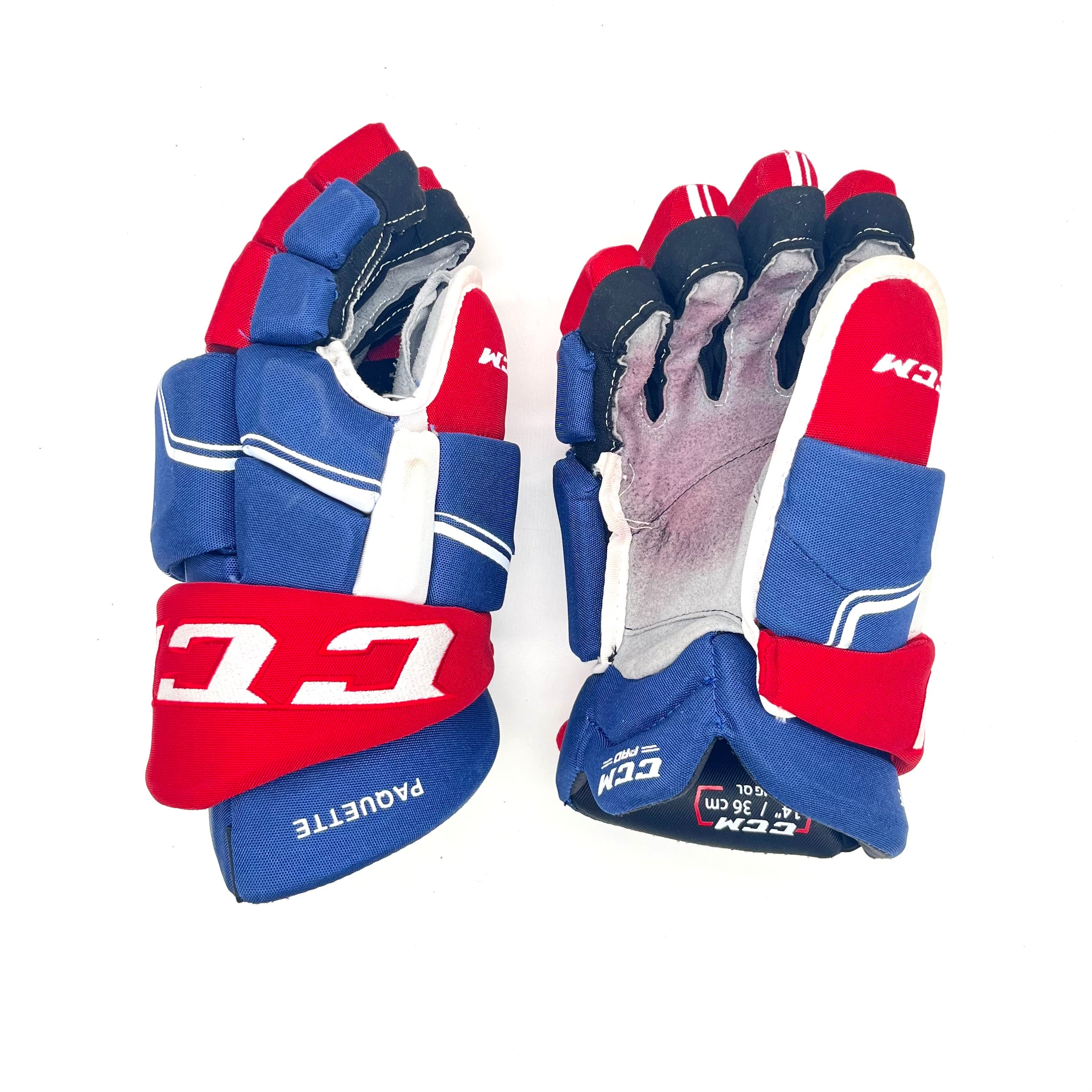 ccm-hgql-used-nhl-pro-stock-glove-cedric-paquette-blue-red-white